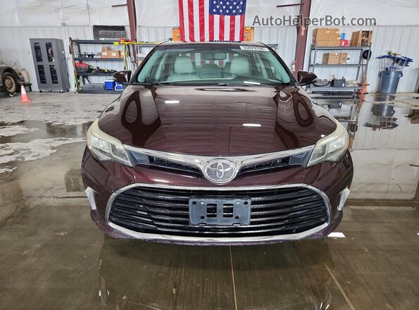 4T1BK1EB0GU225262 2016 TOYOTA AVALON Purple წინა ხედი
