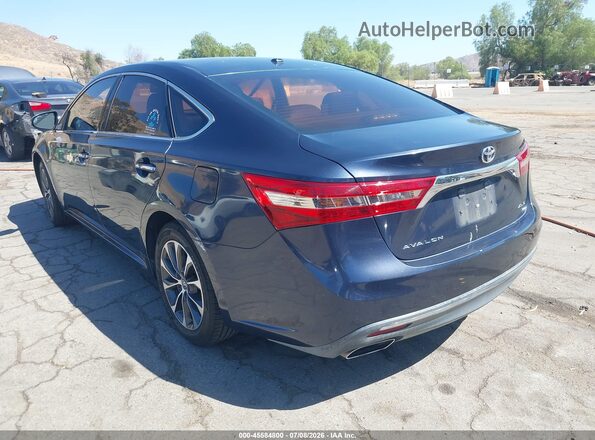 4T1BK1EB0JU280320 2018 TOYOTA AVALON Blue Tył lewy