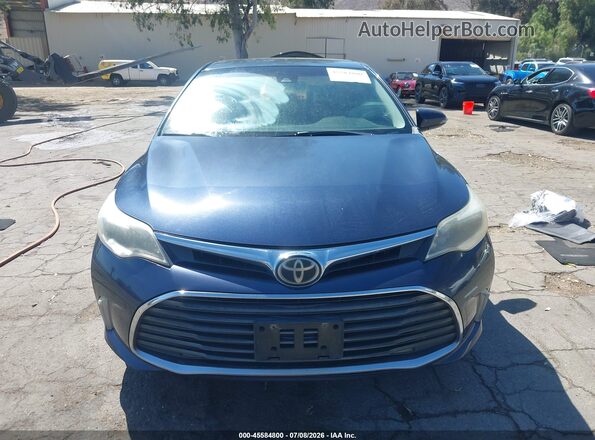 4T1BK1EB0JU280320 2018 TOYOTA AVALON Blue Widok wnętrza z tyłu