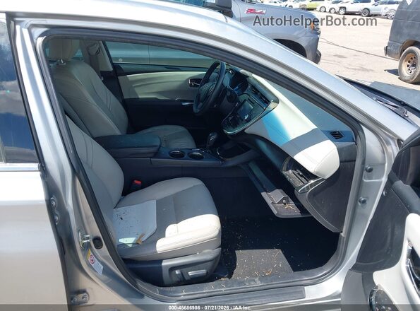 4T1BK1EB1GU229319 2016 TOYOTA AVALON Серебряный Вид салона спереди