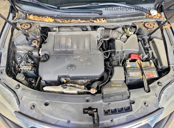 4T1BK1EB1HU247045 2017 TOYOTA AVALON Черный Вид задней части салона
