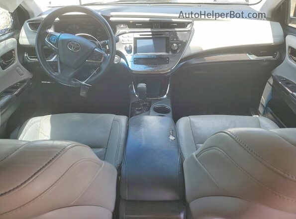 4T1BK1EB1HU252911 2017 TOYOTA AVALON Silver Widok deski rozdzielczej