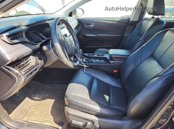 4T1BK1EB1HU263066 2017 TOYOTA AVALON Black Vista interior delantera