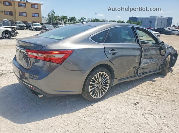 4T1BK1EB1JU266166 2018 TOYOTA AVALON Серый Задняя правая четверть