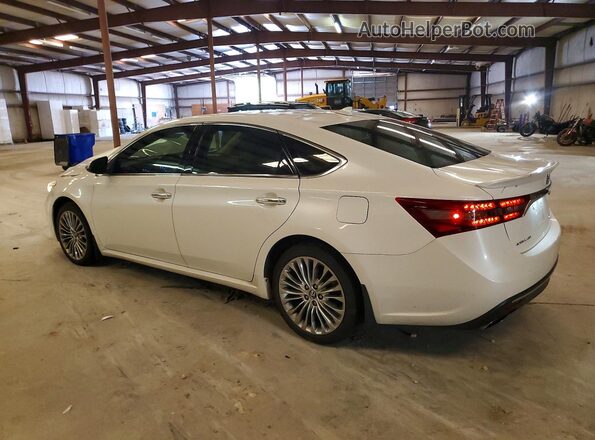 4T1BK1EB2GU208687 2016 TOYOTA AVALON White უკანა მარცხენა
