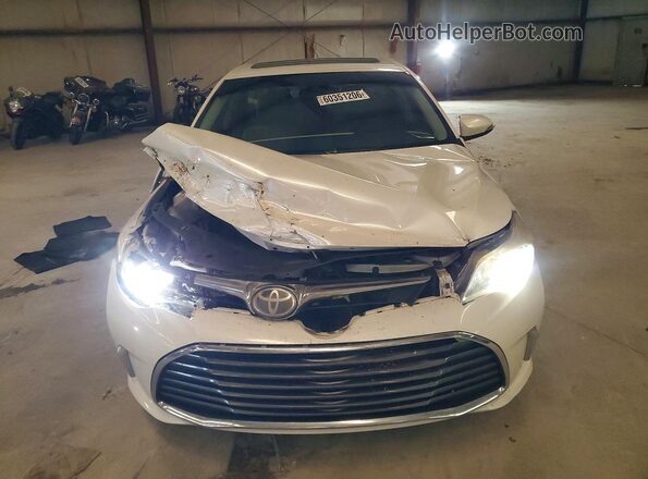 4T1BK1EB2GU208687 2016 TOYOTA AVALON White წინა ხედი