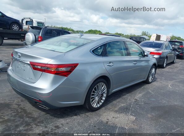 4T1BK1EB2GU216076 2016 TOYOTA AVALON Серебряный Задняя правая четверть