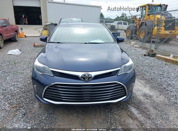 4T1BK1EB2GU217244 2016 TOYOTA AVALON Синий Вид щитка приборов