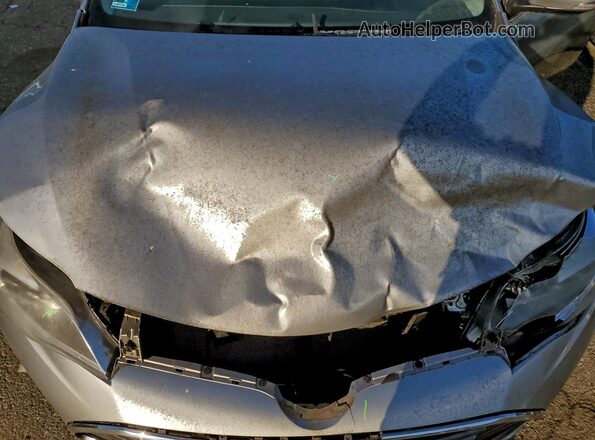 4T1BK1EB2GU225747 2016 TOYOTA AVALON Серебряный Вид задней части салона