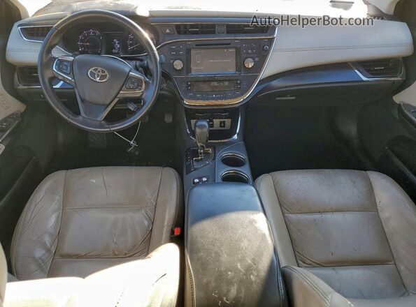 4T1BK1EB2GU225747 2016 TOYOTA AVALON Серебряный Вид панели приборов