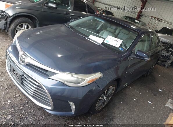 4T1BK1EB2GU237154 2016 TOYOTA AVALON Dark Blue წინა მარცხენა ხედი სამი მეოთხედიდან