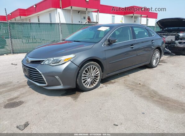 4T1BK1EB2JU271621 2018 TOYOTA AVALON Gray Front left