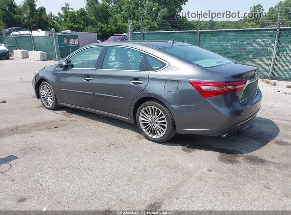 4T1BK1EB2JU271621 2018 TOYOTA AVALON Gray Rear left