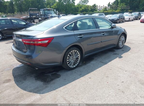 4T1BK1EB2JU271621 2018 TOYOTA AVALON Gray Rear right