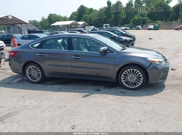 4T1BK1EB2JU271621 2018 TOYOTA AVALON Gray 360 interior view
