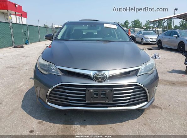 4T1BK1EB2JU271621 2018 TOYOTA AVALON Gray Rear interior view