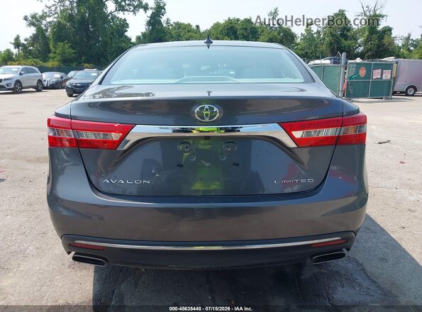 4T1BK1EB2JU271621 2018 TOYOTA AVALON Gray 