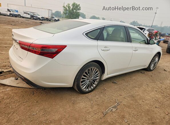 4T1BK1EB2JU273272 2018 TOYOTA AVALON White Tył prawy