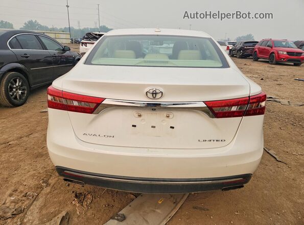4T1BK1EB2JU273272 2018 TOYOTA AVALON White Widok z tyłu