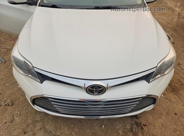 4T1BK1EB2JU273272 2018 TOYOTA AVALON White Widok wnętrza z tyłu