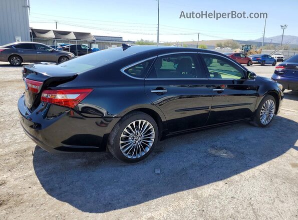 4T1BK1EB2JU280254 2018 TOYOTA AVALON Black Tył prawy
