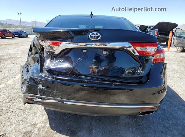 4T1BK1EB2JU280254 2018 TOYOTA AVALON Black Widok z tyłu