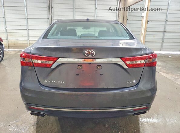 4T1BK1EB2JU286118 2018 TOYOTA AVALON Charcoal Rear view