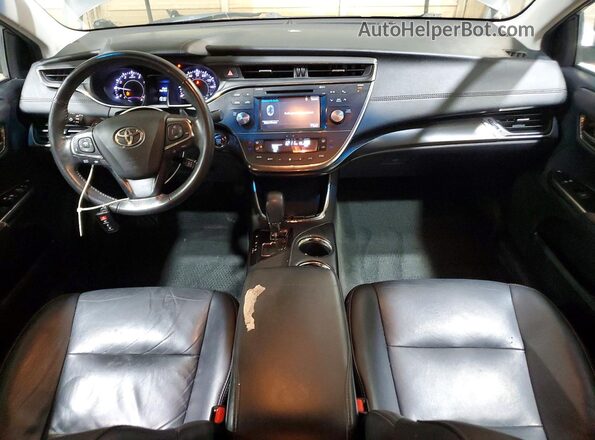 4T1BK1EB2JU286118 2018 TOYOTA AVALON Charcoal Dashboard view