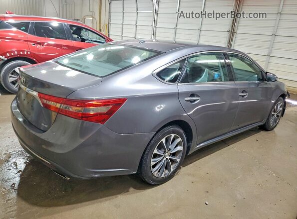 4T1BK1EB2JU286118 2018 TOYOTA AVALON Charcoal Rear right
