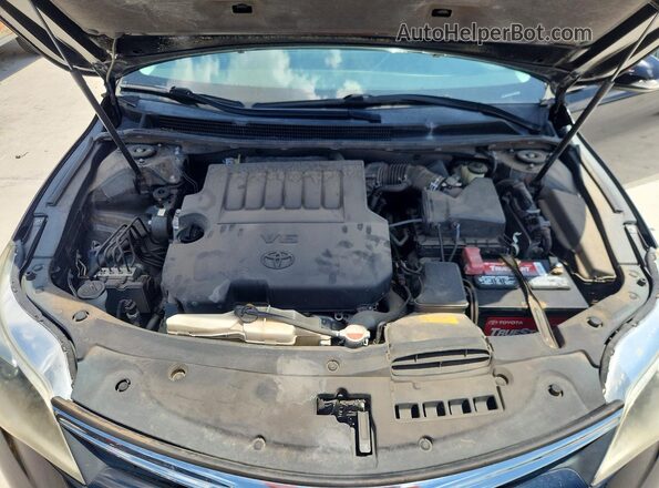 4T1BK1EB3GU220976 2016 TOYOTA AVALON Черный Вид задней части салона