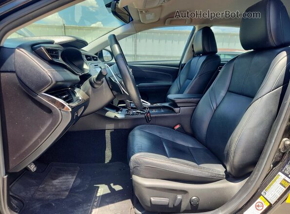 4T1BK1EB3GU220976 2016 TOYOTA AVALON Черный Вид салона спереди
