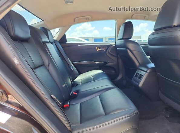 4T1BK1EB3GU220976 2016 TOYOTA AVALON Черный Вид задних сидений