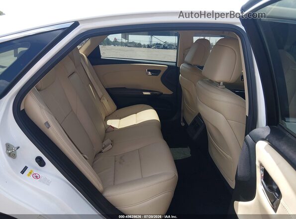 4T1BK1EB3HU259357 2017 TOYOTA AVALON White VIN კოდის სტიკერის ხედი