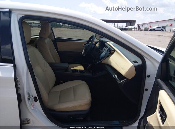 4T1BK1EB3HU259357 2017 TOYOTA AVALON White წინა სალონის ხედი