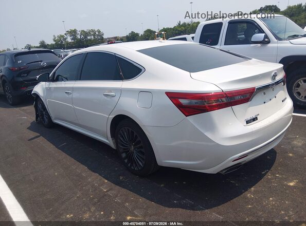 4T1BK1EB3JU267612 2018 TOYOTA AVALON White Trasero izquierdo