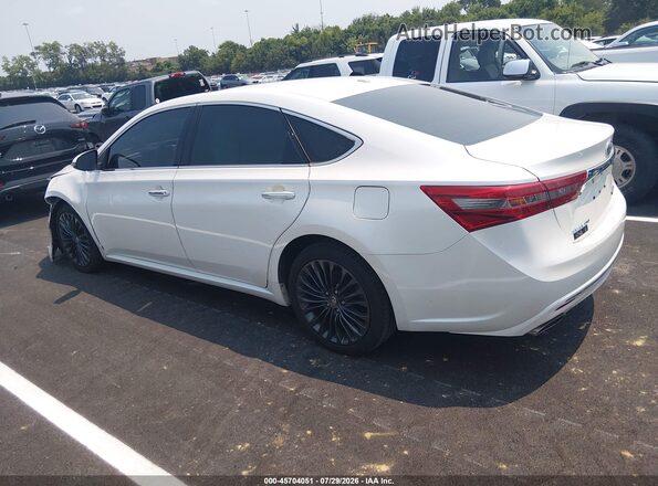 4T1BK1EB3JU267612 2018 TOYOTA AVALON White Vista interior trasera