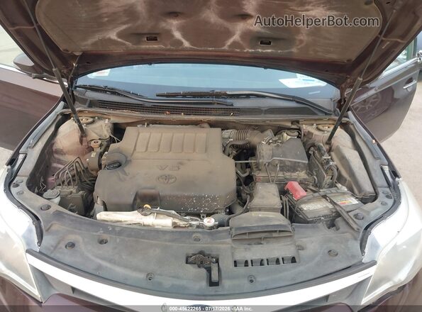 4T1BK1EB3JU282482 2018 TOYOTA AVALON Maroon Вид ззаду