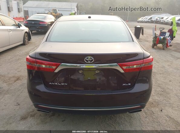 4T1BK1EB3JU282482 2018 TOYOTA AVALON Maroon 