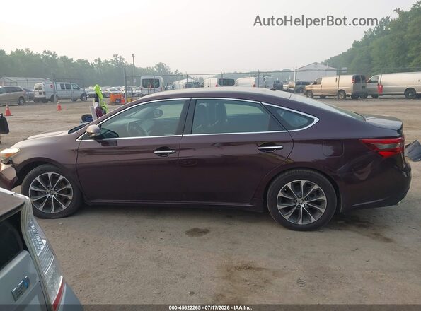 4T1BK1EB3JU282482 2018 TOYOTA AVALON Maroon Вид задньої частини салону