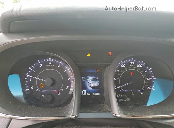 4T1BK1EB4GU202549 2016 TOYOTA AVALON Silver Vista del cuadro de instrumentos