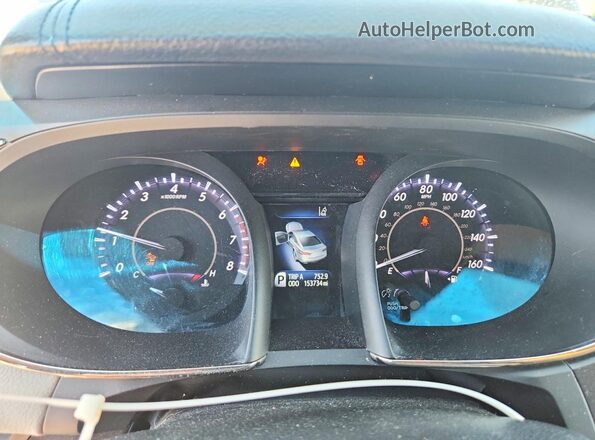 4T1BK1EB4GU217293 2016 TOYOTA AVALON Синий Вид щитка приборов