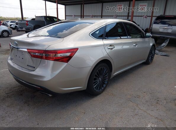 4T1BK1EB4GU225975 2016 TOYOTA AVALON Бежевый Задняя правая четверть