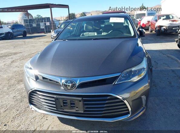 4T1BK1EB4GU230724 2016 TOYOTA AVALON Gray Вид щитка приладів