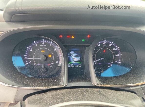 4T1BK1EB4GU235812 2016 TOYOTA AVALON Черный Вид щитка приборов