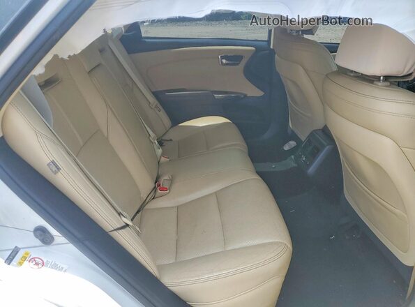 4T1BK1EB4GU237558 2016 TOYOTA AVALON White უკანა სავარძლების ხედი