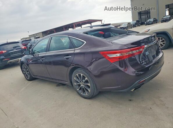 4T1BK1EB4HU248335 2017 TOYOTA AVALON Burgundy Rear left