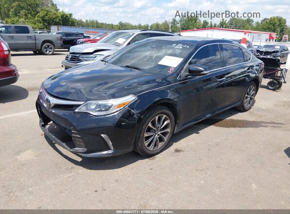 4T1BK1EB4HU261392 2017 TOYOTA AVALON Черный Передняя левая четверть