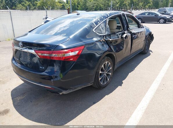 4T1BK1EB4HU261392 2017 TOYOTA AVALON Черный Задняя правая четверть