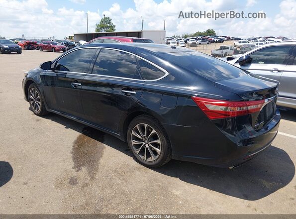 4T1BK1EB4HU261392 2017 TOYOTA AVALON Черный Задняя левая четверть