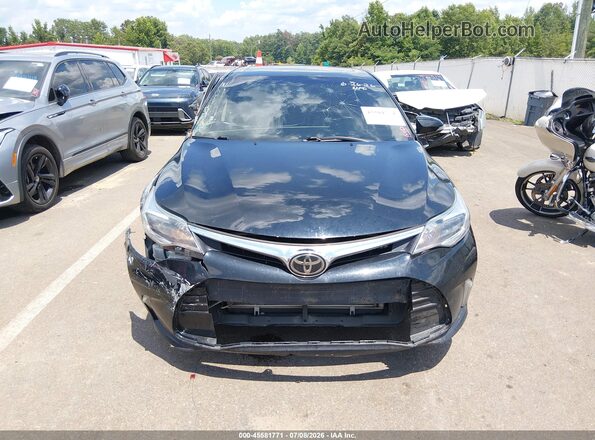 4T1BK1EB4HU261392 2017 TOYOTA AVALON Черный Вид задней части салона
